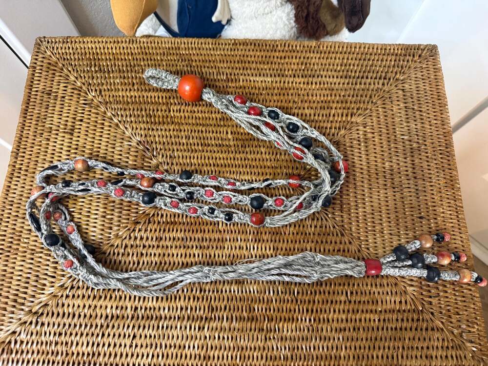 Vintage Macrame Plant Hanger